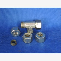 EMB25 compression T coupling 16 mm (New)